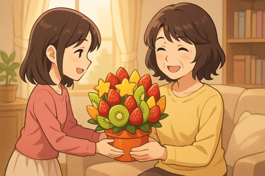 フルーツブーケをおすすめする人