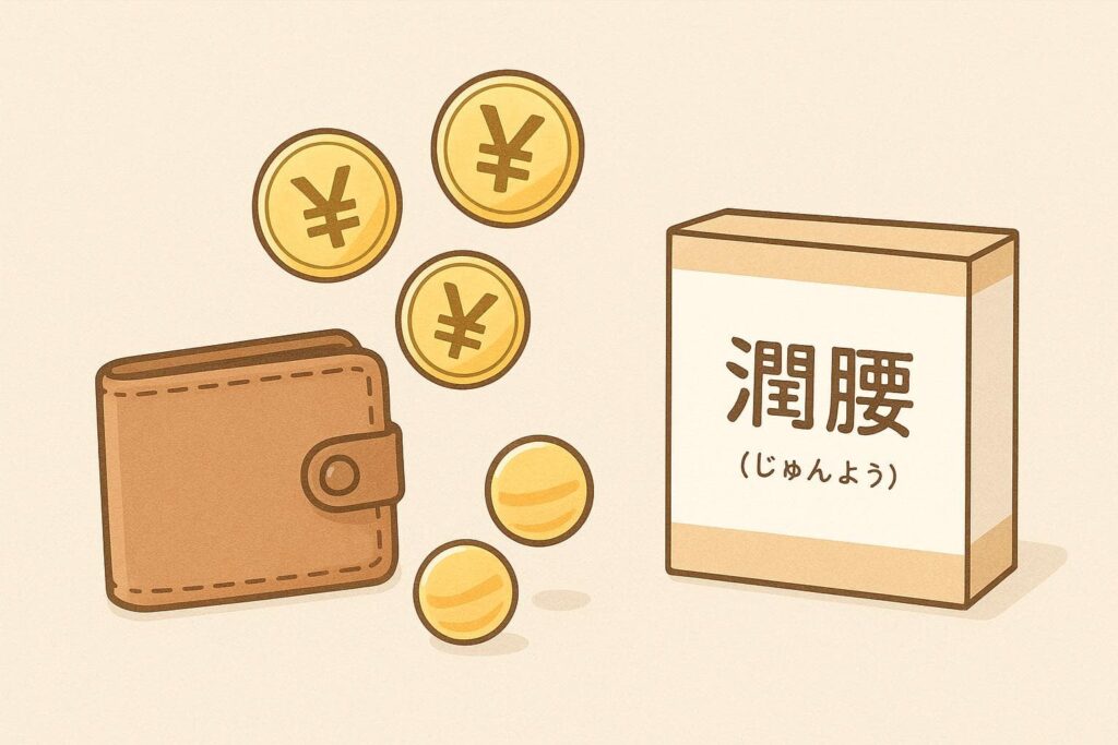 潤腰を最安値で購入するには？イメージ