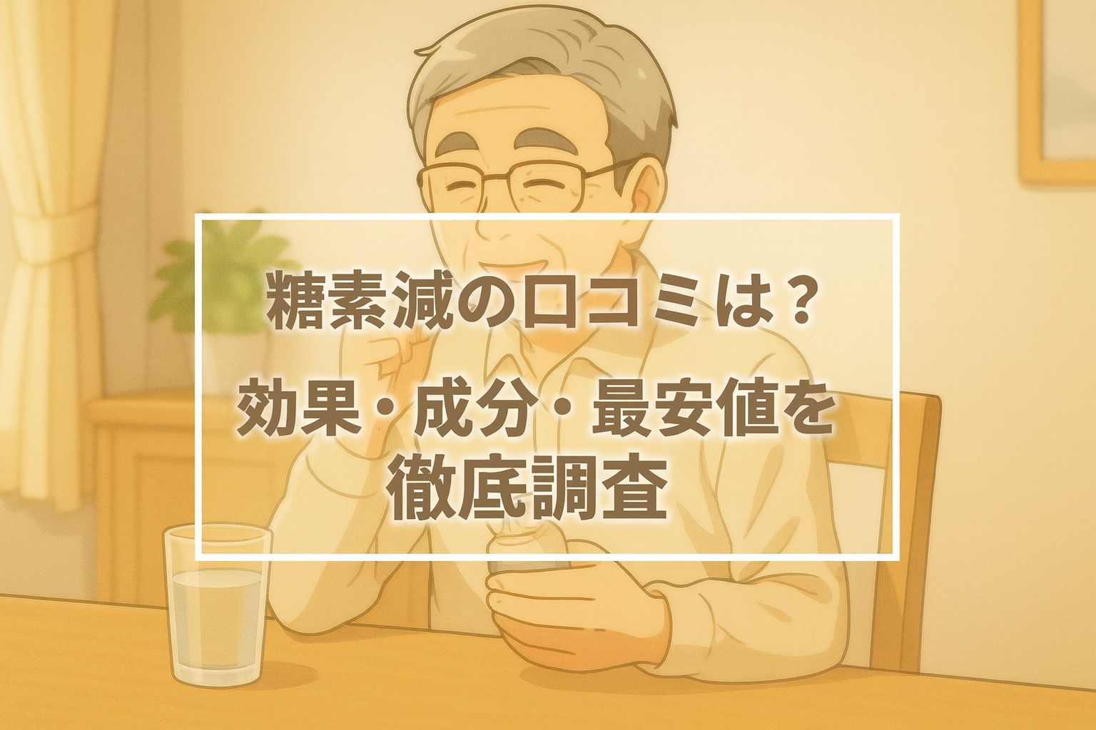 糖素減の口コミは?効果・成分・最安値を徹底調査