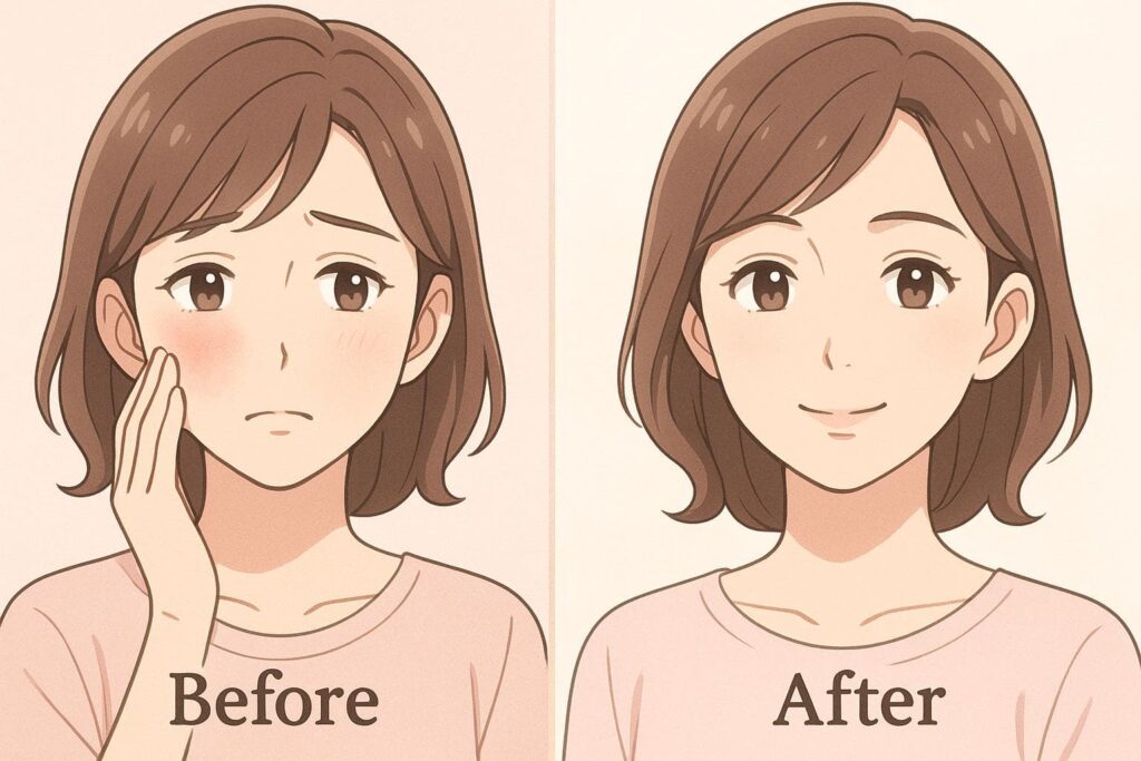 しろ彩クリームの実感度