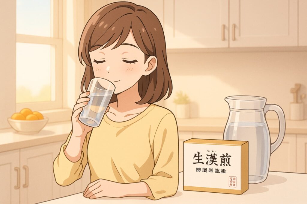生漢煎の正しい飲み方と効果を高めるコツ